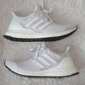 Women's Size 7.5 adidas White Ultraboost 1.0 Running Shoes, GREAT condition!